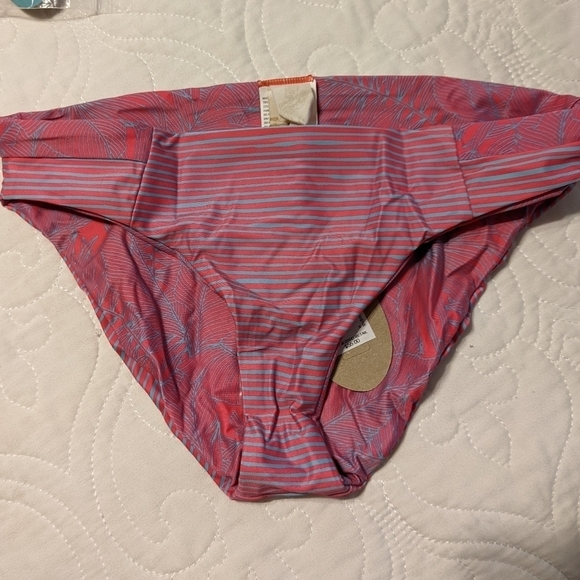 PrAna Reversible Innix Bikini bottoms Papaya Tradewinds - Picture 11 of 13